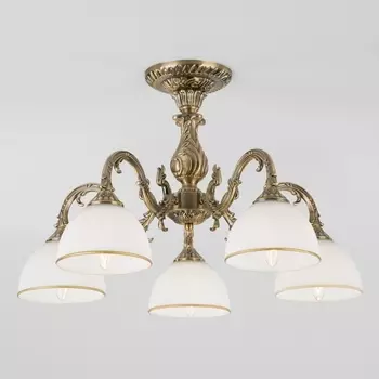 Потолочная люстра 60106/5 Eurosvet Caldera античная бронза