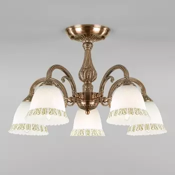 Потолочная люстра 60107/5 Eurosvet Campina античная бронза