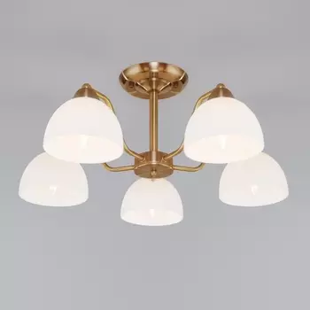 Потолочная люстра 30172/5 Eurosvet Carissa античная бронза