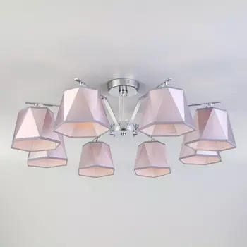 Потолочная люстра 60076/8 Eurosvet Corner хром