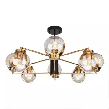 Потолочная люстра 70118/8 Eurosvet Creek черный