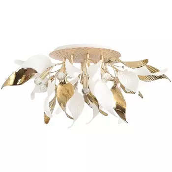 Потолочная люстра Crystal Lux STEFANIA PL9 листья