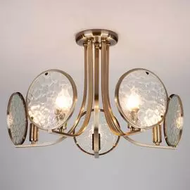 Потолочная люстра Cyrus 60073/5 античная бронза (Eurosvet)