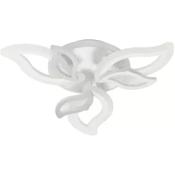 Потолочная LED люстра с ПДУ De City Мадлен 424013907 с цветами