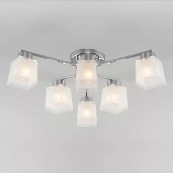 Потолочная люстра 30162/6 Eurosvet Delfi хром