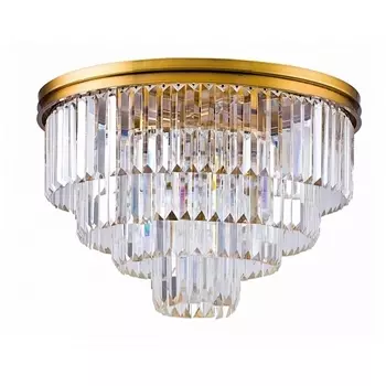 Потолочная люстра Delight Collection 1920s Odeon 9513C/600R gold/clear DeLight Collection