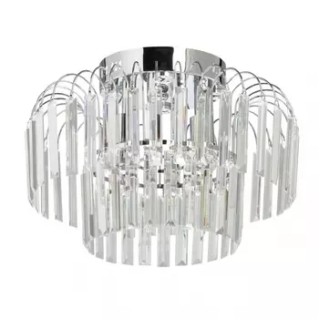 Потолочная люстра хрустальная с пультом De City Бриз 111015008