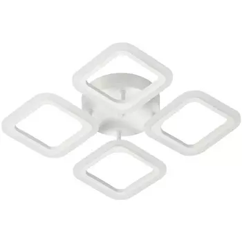 Потолочная LED люстра с ПДУ De City Мадлен 424012804