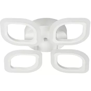 Потолочная LED люстра с ПДУ De City Мадлен 424013104