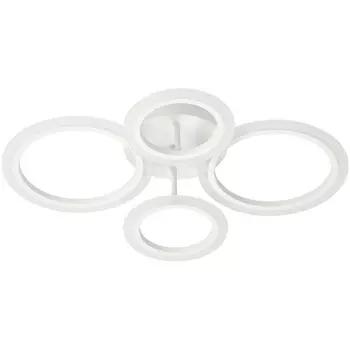 Потолочная LED люстра с ПДУ De City Мадлен 424013404