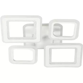 Потолочная LED люстра с ПДУ De City Мадлен 424013805