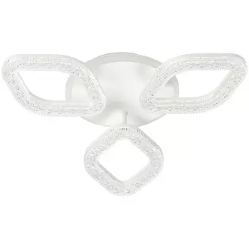 Потолочная LED люстра с ПДУ De City Мадлен 424014004