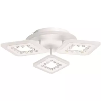 Потолочная LED люстра с ПДУ De City Мадлен 424014704