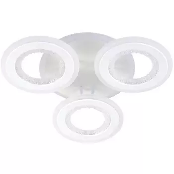 Потолочная LED люстра с ПДУ De City Мадлен 424014804