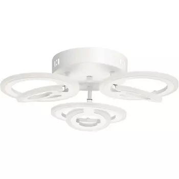 Потолочная LED люстра с ПДУ De City Мадлен 424015303