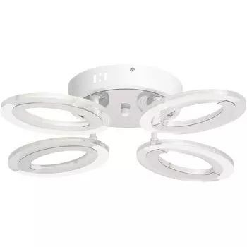 Потолочная LED люстра с ПДУ De City Мадлен 424015404