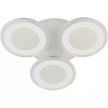 Потолочная LED люстра с ПДУ De City Мадлен 424016304