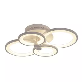 Потолочная люстра диммируемая светодиодная с пультом регулировкой цветовой температуры и ночным режимом Orbita 10237/4LED (Escada)