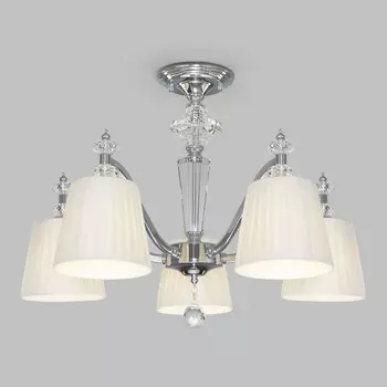 Потолочная люстра 60122/5 Eurosvet Diva хром