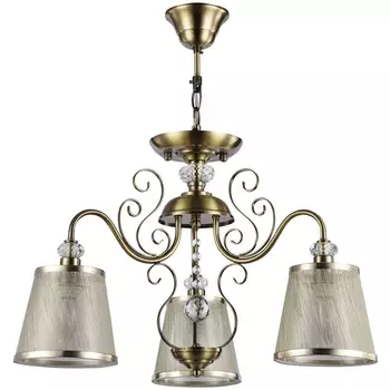 Потолочная люстра Freya Driana FR2405-PL-03-BZ с подвесками