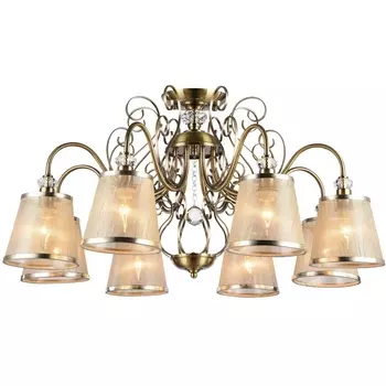 Потолочная люстра Freya Driana FR2405-PL-08-BZ с подвесками