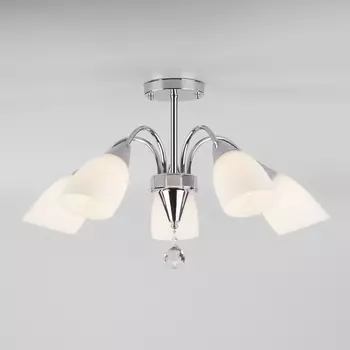 Потолочная люстра 30149/5 Eurosvet Ellene хром