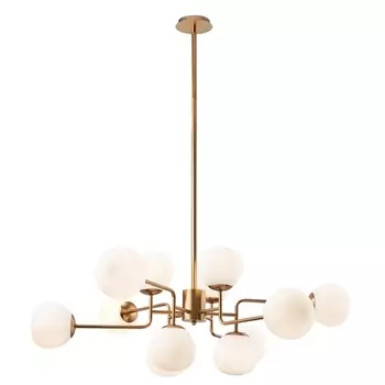 Потолочная люстра молекулы Maytoni Erich MOD221-PL-12-G