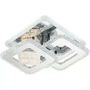 Потолочная люстра (+ночной режим) с пультом Escada Arcturus 10226/2LED BL Chrome