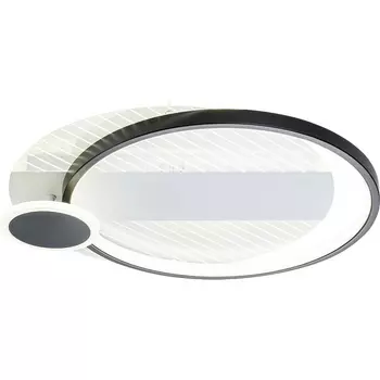 Потолочная люстра (+ночной режим) с пультом Escada Concept 10226/3 ROUND LED*60W Black/White