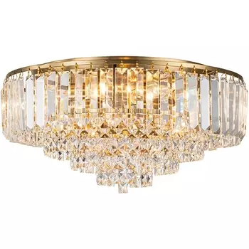 Потолочная люстра Escada Delicacy 2112/6P Gold 6x40Вт E14, металл/стекло, золото