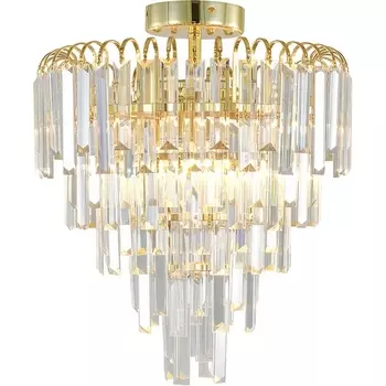 Потолочная люстра Escada Odegard 2105/6P 6x40Вт E14, металл/хрусталь, золото