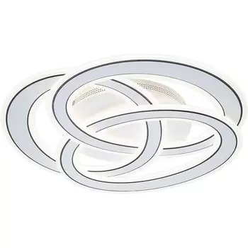 Потолочная люстра (+ночной режим) с пультом Escada Quant 10243/3 LED*140W White