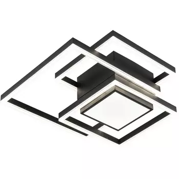 Потолочная люстра (+ночной режим) с пультом Escada Twins 10242/4LED 143W Black