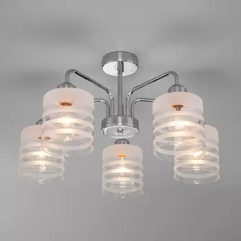 Потолочная люстра 30176/5 Eurosvet Essence хром