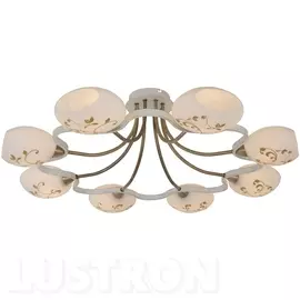 Потолочная люстра Flower 118.51.8 (Silver Light)