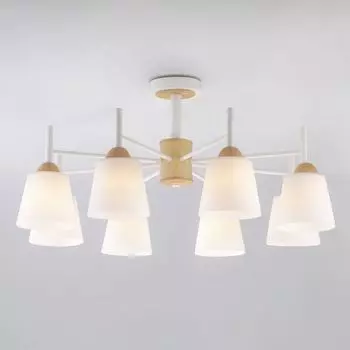 Потолочная люстра 70085/8 Eurosvet Fresco белый