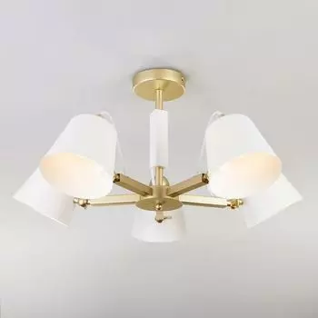 Потолочная люстра 70083/5 Eurosvet Frozen золото