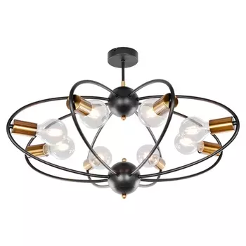 Потолочная люстра IP21 Lussole LGO Garland LSP-8375