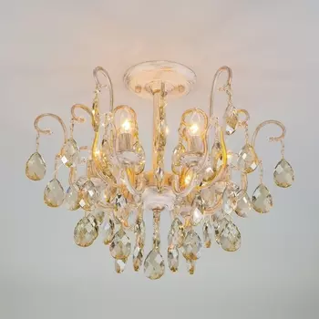 Потолочная люстра 10022/6 белый с золотом Eurosvet 10022