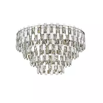 Потолочная люстра каскадная хрустальная Simple Story 1033 1033-5CL