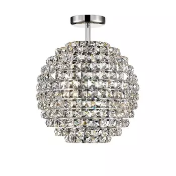 Потолочная люстра хрустальная Simple Story 1096 1096-4CL в форме шара