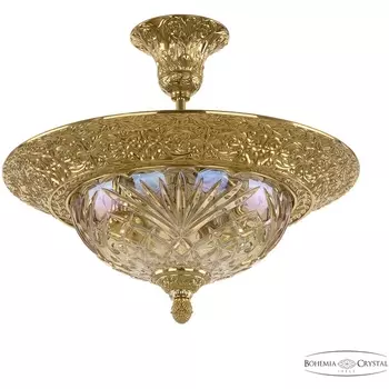 Потолочная люстра хрустальная 7091P/34/OL Bohemia 7091P G PAL 801
