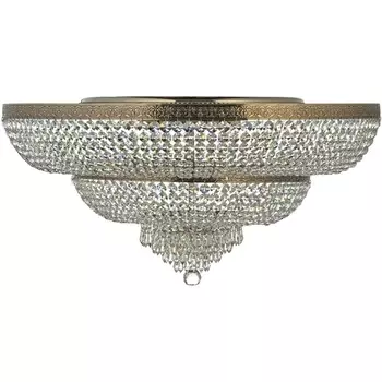 Потолочная люстра хрустальная Arti Lampadari Santa Gold Santa E 1.8.60.600 N