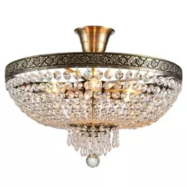Потолочная люстра хрустальная BAROCCO 81404/6C ANTIQUE (Natali Kovaltseva)