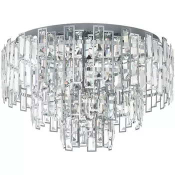 Потолочная люстра каскадная хрустальная Eglo Calmeilles 1 39624