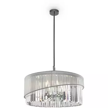 Потолочная люстра хрустальная Freya Eclipse FR5170PL-08N