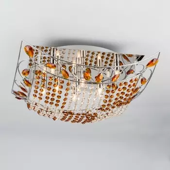 Потолочная люстра хрустальная Гала CL306196 (Citilux)