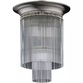 Потолочная люстра хрустальная Kutek Fiore FIO-PLM-4(N)