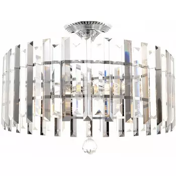 Потолочная люстра хрустальная на штанге Arte Milano Sorrento-1409 371409/6/100/470 CR