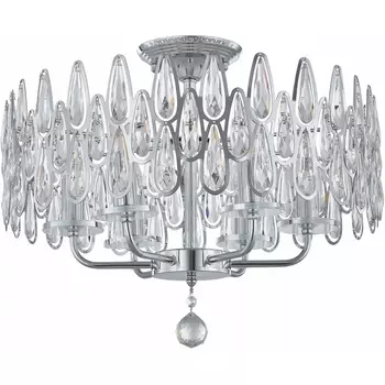 Потолочная люстра хрустальная на штанге Arte Milano Sorrento-2009 372009/6/80/490 CR